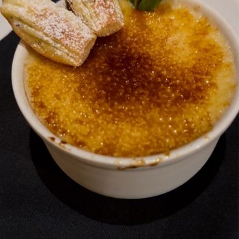 THE RANCH Restaurant - Crème Brûlée with Mini Madelines - New American Near Me - Anaheim, California THE RANCH Restaurant - Crème Brûlée with Mini Madelines - New American Near Me - Anaheim, California