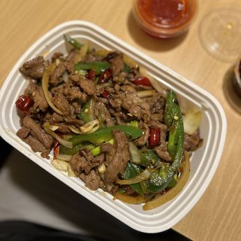 My Kitchen - S19. Lamb with Green Hot Pepper - Chinese Near Me - Grand Rapids, Michigan My Kitchen - S19. Lamb with Green Hot Pepper - Chinese Near Me - Grand Rapids, Michigan