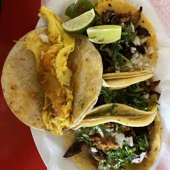 Tio Trompo - Al Pastor Taco and Potato Breakfast Taco - Mexican Near Me - Houston, Texas Tio Trompo - Al Pastor Taco and Potato Breakfast Taco - Mexican Near Me - Houston, Texas