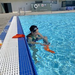 High Quality Adult Swim Lessons - Ruqqaya learned to swim in two lessons and is ready for her trip to Hawaii!