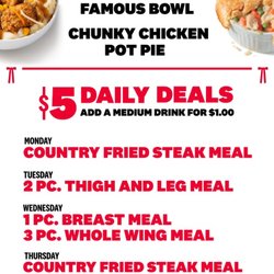 KFC - Daily Specials