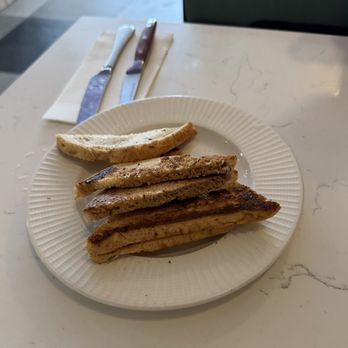 Taste on Main - Side of toasted bread. - Seafood Near Me - Buda, Texas