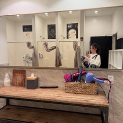 Urban Hot Yoga - Beautifully kept bathrooms with showers and tools for freshening up after a hot class.