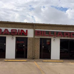 Basin Billiards - 1308 S. Midkiff Rd. Suite#107 OPEN: Tue-Fri 10am-6pm and Sat. 10am-4pm