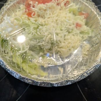 La Parrilla - Side salad/garnish to go. - Mexican Near Me - Madison, Alabama