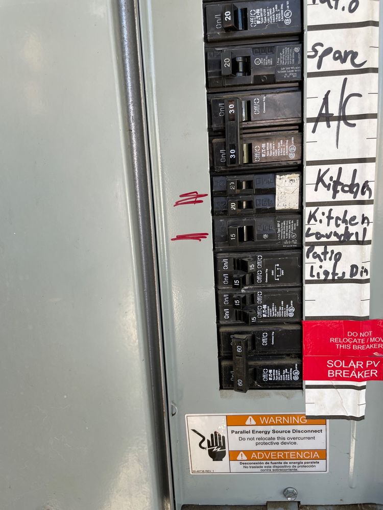 Slide of AV electric services
