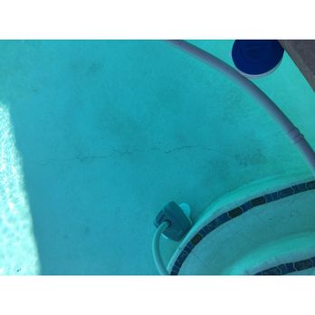 Pool Solutions - Before remodel (old plaster). - Pool & Hot Tub Service Near Me