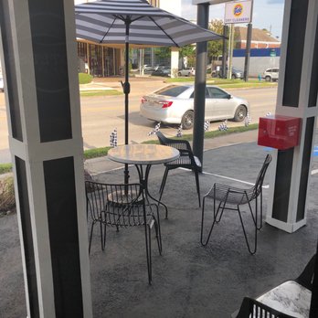 Spotless Car Spa - Cute tables outside - Car Wash Near Me - Houston, Texas Spotless Car Spa - Cute tables outside - Car Wash Near Me - Houston, Texas