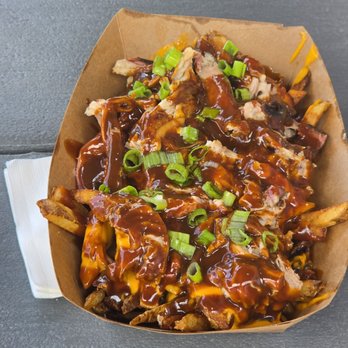 Crooked Can Brewery - Pulled pork was just pulled fat - Breweries Near Me - Minneola, Florida
