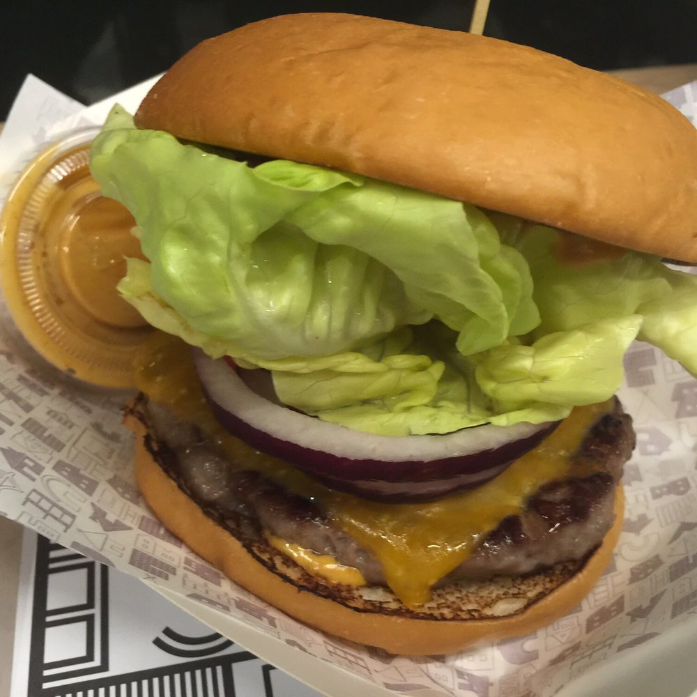 The Hub House Diner - Meat Jack burger w Angus beef and Jack cheese ($10) - Burgers Near Me - Ultimo, NSW