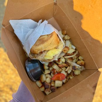 Xulo Coffee Bar - Croissant Sausage Breakfast Sandwich - Coffee & Tea Near Me - Elk Grove, California Xulo Coffee Bar - Croissant Sausage Breakfast Sandwich - Coffee & Tea Near Me - Elk Grove, California