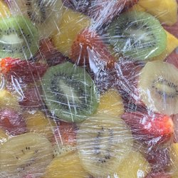 Best Fruit Platters - It's a wrap. The small size is an overstuffed quarter tray for $25.