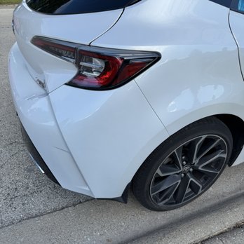 Toms Collision Center - Repaired bumper and quarter panel - Body Shops Near Me - Oak Lawn, Illinois