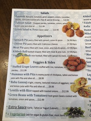 Menu photo 2 Mona's Lebanese Cafe Sterling, VA Menu photo 2 Mona's Lebanese Cafe Sterling, VA