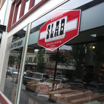 SLAB Handcrafted Soap - Outside the store, looking in. - Cosmetics & Beauty Supply Near Me - Salem, Oregon SLAB Handcrafted Soap - Outside the store, looking in. - Cosmetics & Beauty Supply Near Me - Salem, Oregon