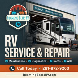 Roaming Bears RV - RV repair 
rv rental 
rv parts