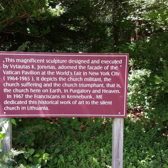 St. Anthony's Franciscan Monastery - Sign - Churches Near Me - Kennebunk, Maine
