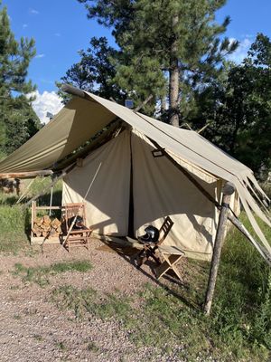 Under Canvas Mount Rushmore by null
