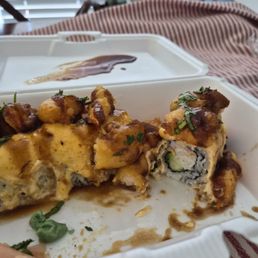 Volcano Sushi Roll