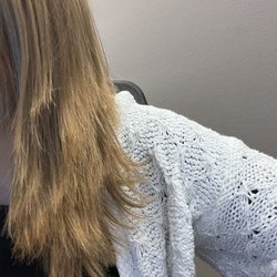 The Copper Pin Salon & Spa - Choppy and uneven af. Are these suppose to be layers?!?!