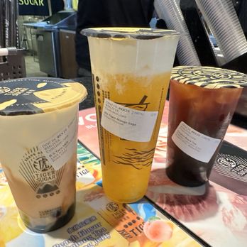 Tiger Sugar - B S Boba Taro Milk Xl) Tiger Mango Sago Ceylon Black Tea - Bubble Tea Near Me - Carrollton, Texas Tiger Sugar - B S Boba Taro Milk Xl) Tiger Mango Sago Ceylon Black Tea - Bubble Tea Near Me - Carrollton, Texas
