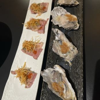 V Wagyu BBQ - Wagyu Carpaccio and Garlic Oyster - Barbeque Near Me - Lake Forest, California V Wagyu BBQ - Wagyu Carpaccio and Garlic Oyster - Barbeque Near Me - Lake Forest, California