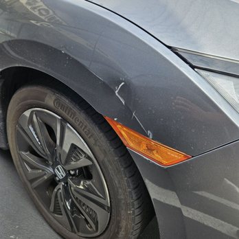 Executive Ding & Dent Removal - Before - Auto Detailing Near Me - Costa Mesa, California