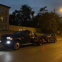 All Time Towing & Recovery - A tow truck.