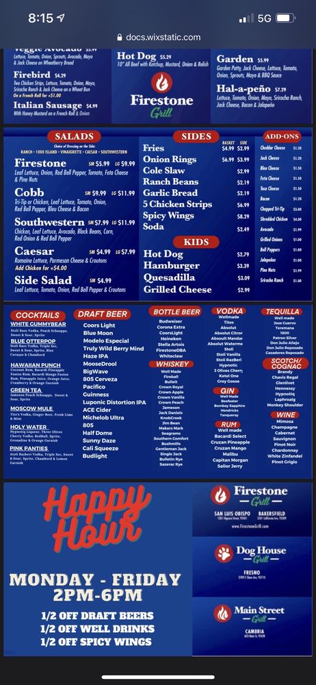 Firestone Grill