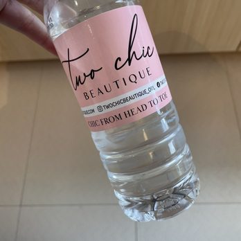Two Chic Beautique - Branded water. A marketing gal loves to see it! - Eyelash Service Near Me - Orlando, Florida Two Chic Beautique - Branded water. A marketing gal loves to see it! - Eyelash Service Near Me - Orlando, Florida