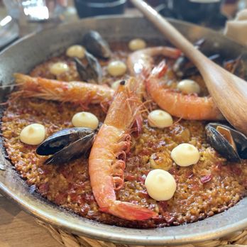 Suspiro - Seafood paella - Spanish Near Me - San Jose, California
