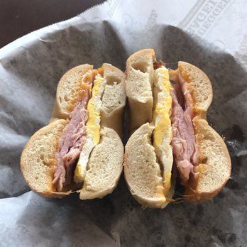 Bruegger's Bagels - Egg Ham cheese - Bagels Near Me - Aliso Viejo, California Bruegger's Bagels - Egg Ham cheese - Bagels Near Me - Aliso Viejo, California