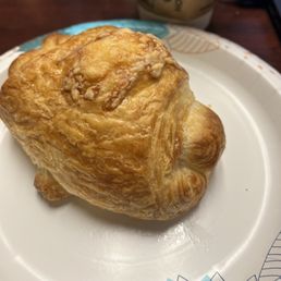 a pastry on a plate