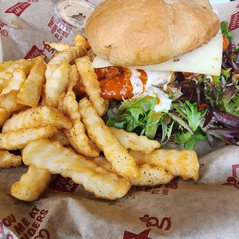 Huey Magoo's Chicken Tenders - Buffalo chicken sandwich - Chicken Shop Near Me - Dacula, Georgia