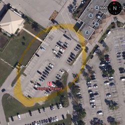 Where I parked the car.