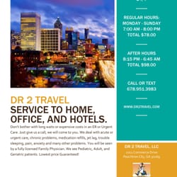 Dr 2 Travel - Home, Office, Hotel Visits!