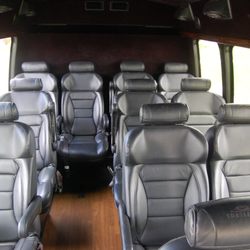Go Riteway Transportation - 12 Passenger Executive Van - Inside