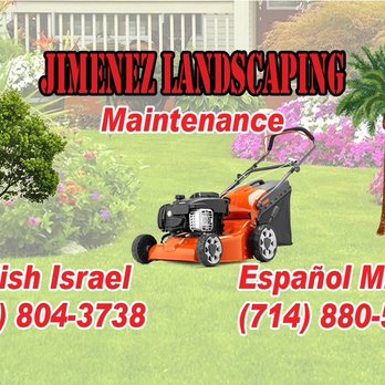 Jimenez Landscaping - a picture of a lawn mower - Landscaping Near Me Jimenez Landscaping - a picture of a lawn mower - Landscaping Near Me