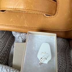 Bag and earrings
