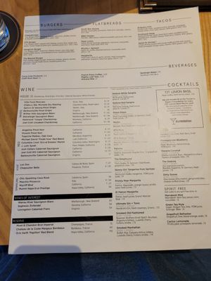 Menu photo 6 Sedona Taphouse Glen Allen, VA