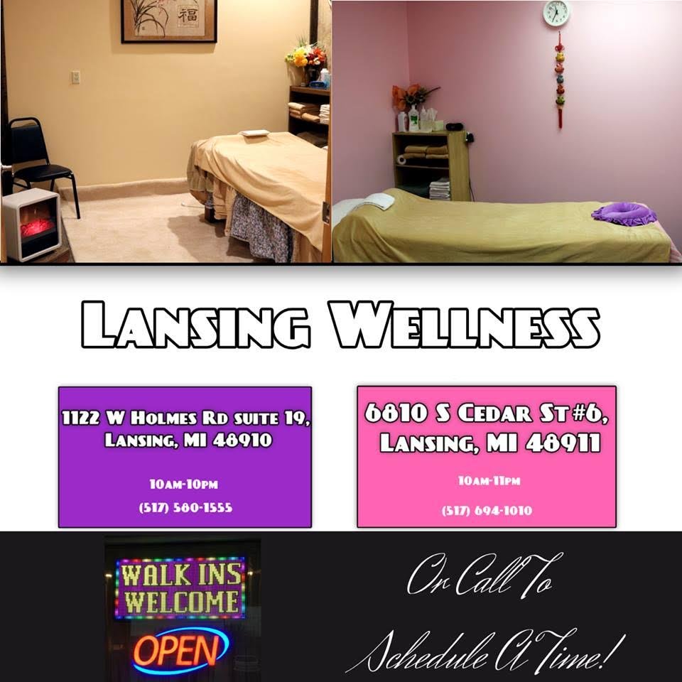 LANSING WELLNESS SPA Updated October 2024 1122 W Holmes Rd, Lansing, Michigan Massage