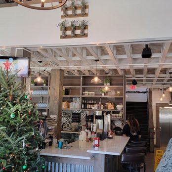 Seven Mile Cafe - Lobby / coffee bar area - Breakfast & Brunch Near Me - Denton, Texas