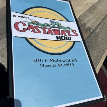 Castaways - New Menu - Sports Bars Near Me - Phoenix, Arizona
