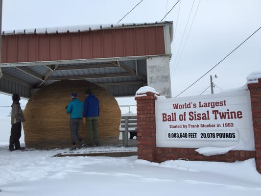 World's Largest Ball of Twine by null