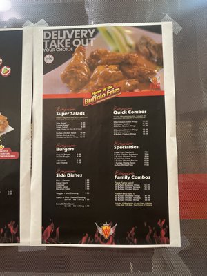 Menu photo 1 Wings Empire Los Angeles, CA