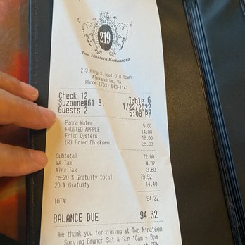 The 219 Restaurant - Worst $100 ever spent - Cajun/Creole Near Me - Alexandria, Virginia The 219 Restaurant - Worst $100 ever spent - Cajun/Creole Near Me - Alexandria, Virginia