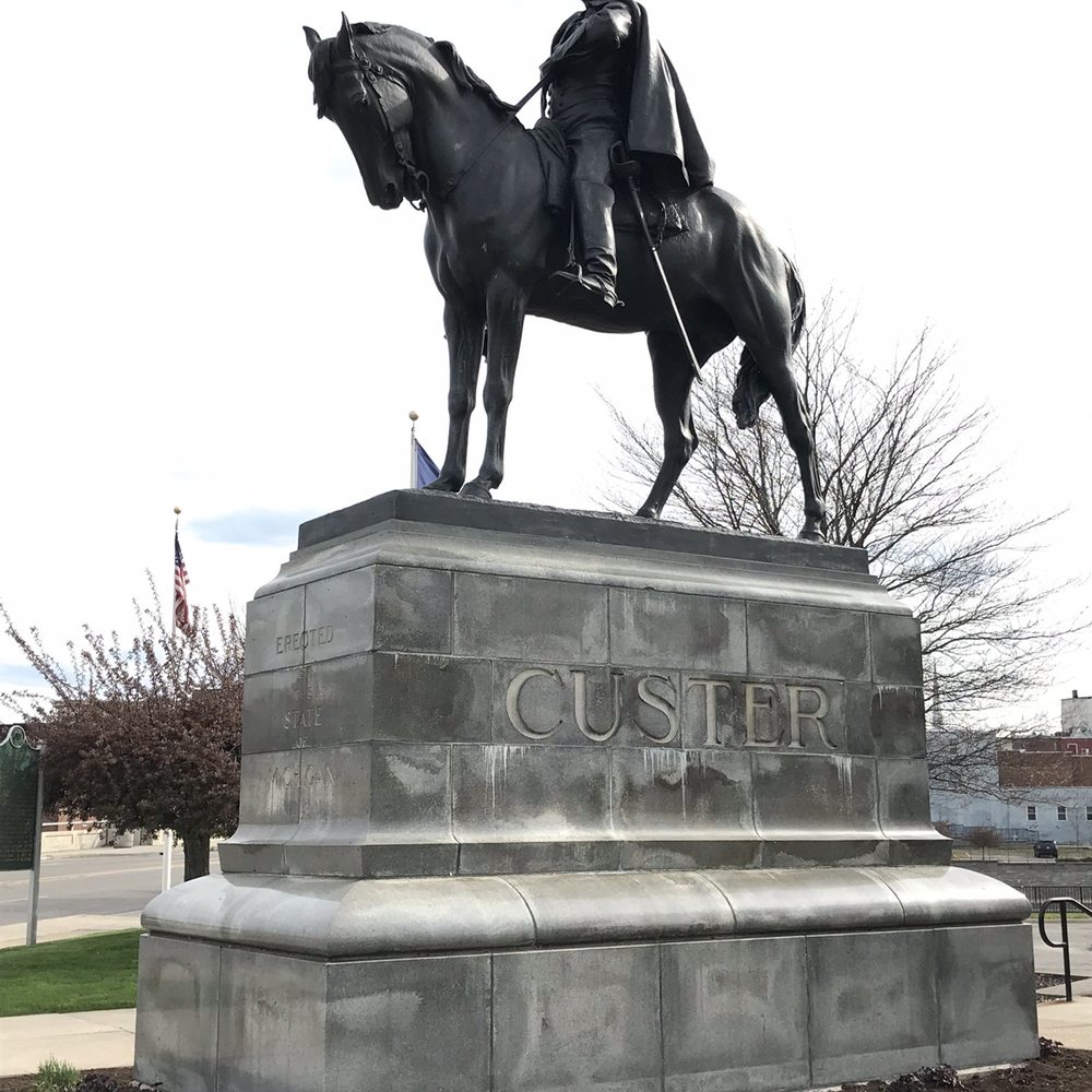 George Armstrong Custer Equestrian Monument - Landmarks & Historical Buildings Near Me - Monroe, Michigan George Armstrong Custer Equestrian Monument - Landmarks & Historical Buildings Near Me - Monroe, Michigan