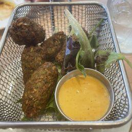 Kale fritters