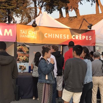 Off the Grid Fort Mason Center - Jianbing tent - Food Trucks Near Me - San Francisco, California Off the Grid Fort Mason Center - Jianbing tent - Food Trucks Near Me - San Francisco, California