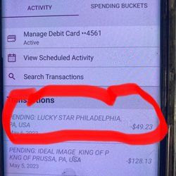 Lucky Star Asian Cuisine - My sister ordered and paid over the phone.